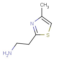 61887-91-0 2-(4-methyl-1,3-thiazol-2-yl)ethanamine chemical structure