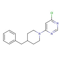 1292537-96-2 4-(4-benzylpiperidin-1-yl)-6-chloropyrimidine chemical structure