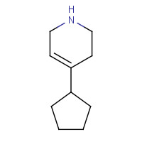 1373223-90-5 4-cyclopentyl-1,2,3,6-tetrahydropyridine chemical structure