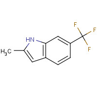 57330-48-0 2-methyl-6-(trifluoromethyl)-1H-indole chemical structure
