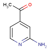 42182-25-2 1-(2-aminopyridin-4-yl)ethanone chemical structure
