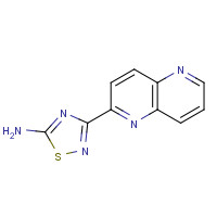 1179360-35-0 3-(1,5-naphthyridin-2-yl)-1,2,4-thiadiazol-5-amine chemical structure