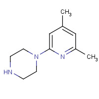 163613-83-0 1-(4,6-dimethylpyridin-2-yl)piperazine chemical structure