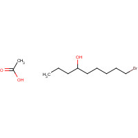 54314-62-4 acetic acid;9-bromononan-4-ol chemical structure