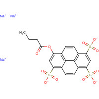115787-82-1 trisodium;8-butanoyloxypyrene-1,3,6-trisulfonate chemical structure