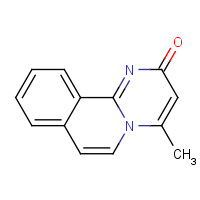 35729-54-5 4-methylpyrimido[2,1-a]isoquinolin-2-one chemical structure