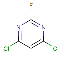 3824-45-1 4,6-dichloro-2-fluoropyrimidine chemical structure