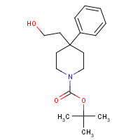 716360-34-8 tert-butyl 4-(2-hydroxyethyl)-4-phenylpiperidine-1-carboxylate chemical structure