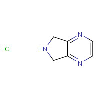 1255099-34-3 6,7-dihydro-5H-pyrrolo[3,4-b]pyrazine;hydrochloride chemical structure