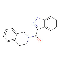 159305-08-5 3,4-dihydro-1H-isoquinolin-2-yl(1H-indazol-3-yl)methanone chemical structure