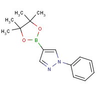 1002334-12-4 1-phenyl-4-(4,4,5,5-tetramethyl-1,3,2-dioxaborolan-2-yl)pyrazole chemical structure