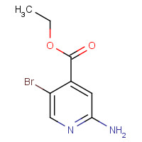 1214374-01-2 ethyl 2-amino-5-bromopyridine-4-carboxylate chemical structure