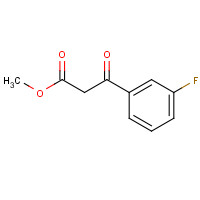 260246-17-1 methyl 3-(3-fluorophenyl)-3-oxopropanoate chemical structure