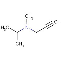 143346-98-9 N-methyl-N-prop-2-ynylpropan-2-amine chemical structure