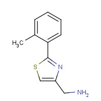 885280-68-2 [2-(2-methylphenyl)-1,3-thiazol-4-yl]methanamine chemical structure