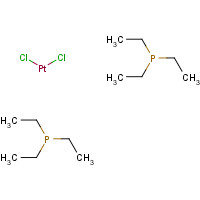 13965-02-1 dichloroplatinum;triethylphosphane chemical structure