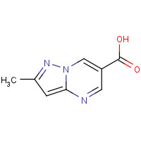 739364-95-5 2-methylpyrazolo[1,5-a]pyrimidine-6-carboxylic acid chemical structure