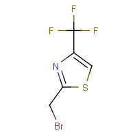 852854-41-2 2-(bromomethyl)-4-(trifluoromethyl)-1,3-thiazole chemical structure