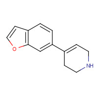 158984-61-3 4-(1-benzofuran-6-yl)-1,2,3,6-tetrahydropyridine chemical structure