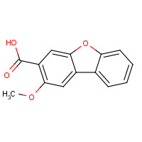 38071-25-9 2-methoxydibenzofuran-3-carboxylic acid chemical structure