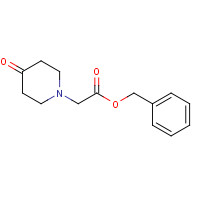 364056-14-4 benzyl 2-(4-oxopiperidin-1-yl)acetate chemical structure