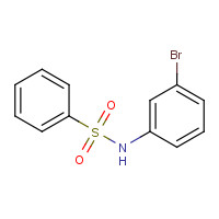 91394-73-9 N-(3-bromophenyl)benzenesulfonamide chemical structure
