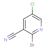 1256823-81-0 2-bromo-5-chloropyridine-3-carbonitrile chemical structure