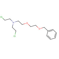 848980-62-1 N,N-bis(2-chloroethyl)-2-(2-phenylmethoxyethoxy)ethanamine chemical structure