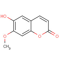 776-86-3 6-hydroxy-7-methoxychromen-2-one chemical structure