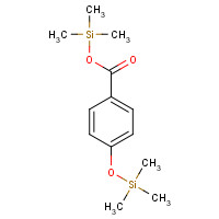 2078-13-9 trimethylsilyl 4-trimethylsilyloxybenzoate chemical structure