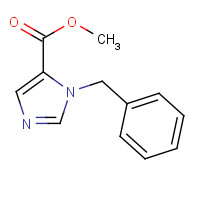 73941-33-0 methyl 3-benzylimidazole-4-carboxylate chemical structure