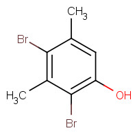 38730-39-1 2,4-dibromo-3,5-dimethylphenol chemical structure