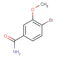 176961-57-2 4-bromo-3-methoxybenzamide chemical structure