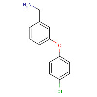 154108-30-2 [3-(4-chlorophenoxy)phenyl]methanamine chemical structure