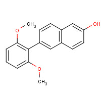 623146-10-1 6-(2,6-dimethoxyphenyl)naphthalen-2-ol chemical structure