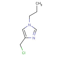 686262-39-5 4-(chloromethyl)-1-propylimidazole chemical structure
