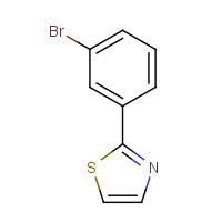 30216-47-8 2-(3-bromophenyl)-1,3-thiazole chemical structure