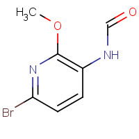 1123194-96-6 N-(6-bromo-2-methoxypyridin-3-yl)formamide chemical structure