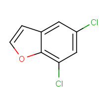 23145-06-4 5,7-dichloro-1-benzofuran chemical structure