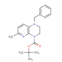 721921-43-3 tert-butyl 1-benzyl-6-methyl-2,3-dihydropyrido[2,3-b]pyrazine-4-carboxylate chemical structure