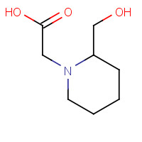 1228821-98-4 2-[2-(hydroxymethyl)piperidin-1-yl]acetic acid chemical structure