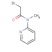 1339451-86-3 2-bromo-N-methyl-N-pyridin-2-ylacetamide chemical structure