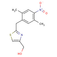 1421922-73-7 [2-[(2,5-dimethyl-4-nitrophenyl)methyl]-1,3-thiazol-4-yl]methanol chemical structure