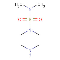 98961-97-8 N,N-dimethylpiperazine-1-sulfonamide chemical structure