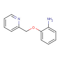 105326-62-3 2-(pyridin-2-ylmethoxy)aniline chemical structure