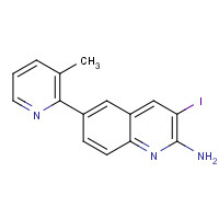 1308870-03-2 3-iodo-6-(3-methylpyridin-2-yl)quinolin-2-amine chemical structure