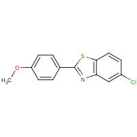 92161-46-1 5-chloro-2-(4-methoxyphenyl)-1,3-benzothiazole chemical structure