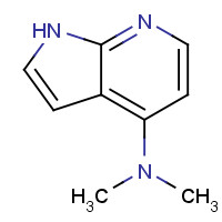 122379-60-6 N,N-dimethyl-1H-pyrrolo[2,3-b]pyridin-4-amine chemical structure