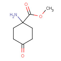 887245-67-2 methyl 1-amino-4-oxocyclohexane-1-carboxylate chemical structure