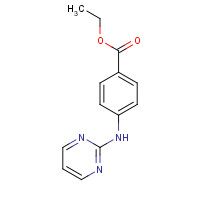 959928-89-3 ethyl 4-(pyrimidin-2-ylamino)benzoate chemical structure